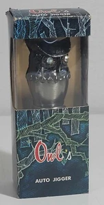 Vintage Mid Century Bar Cocktail Metal Owl Automatic Jigger Made in Japan. c1960 - Bild 1 von 5