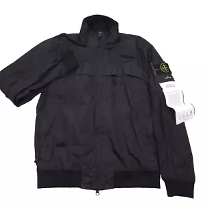 $ 768 Stone Island schwarz Garment Dyed Crinkle Reps R-NY Jacke Herren Größe Small - Bild 1 von 17