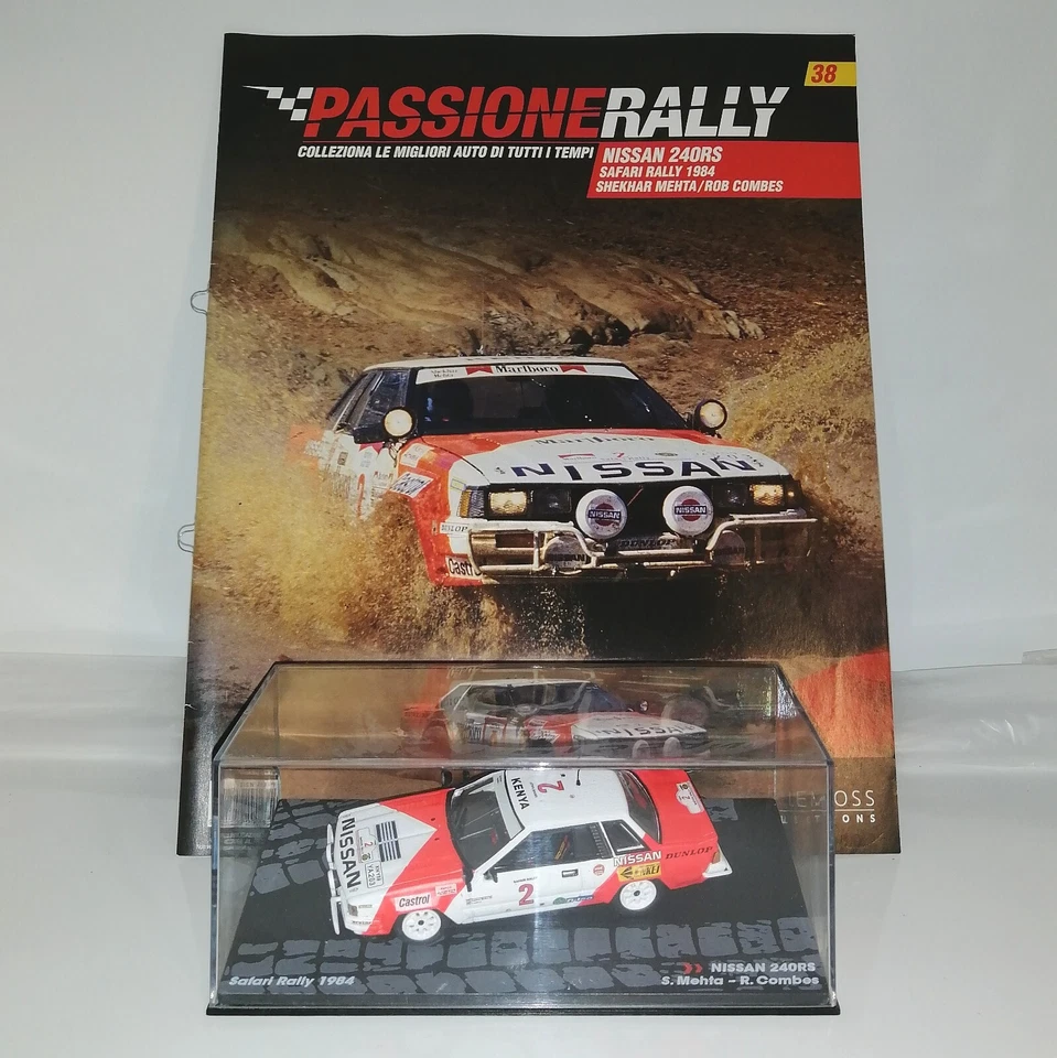 NISSAN 24ORS SAFARI RALLY 1984 CON FASCICOLO 1/43 - Immagine 1 di 1