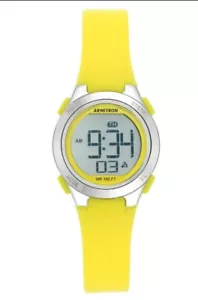 Nuevo reloj deportivo digital multifunción para mujer Armitron 45/7042NYLTC amarillo neón - Imagen 1 de 7