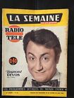 LA WEEKO RADIO TELE N°9....March 1962....Fernand Raynaud
