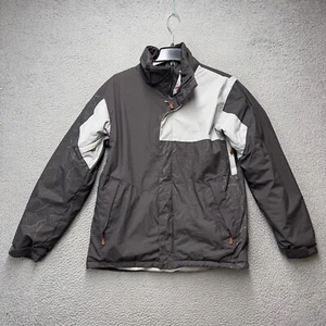 Columbia Convert Jacket Youth Boy 18/20 XL Gray Full Zip Breathable Vented Ski - Picture 1 of 16