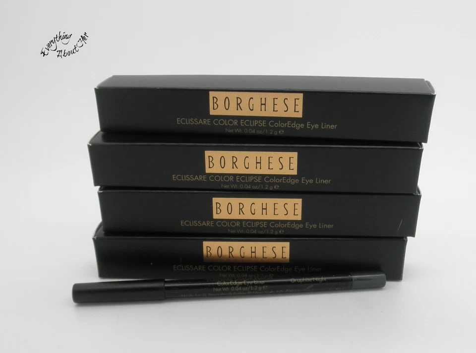 Delineador de ojos Borghese Eclissare Color Eclipse Color Edge GRAFITO NOCHE - Lote de 4 Foto 1 de 1
