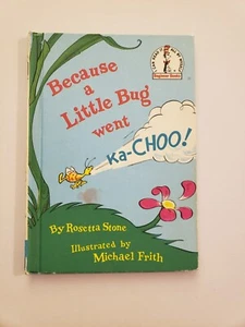 Vintage Because a Little Bug Went Ka-Choo! Rosetta Stone 1975 - Picture 1 of 2