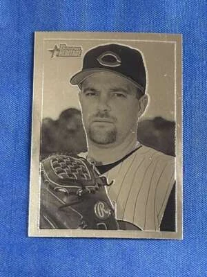 2001 Bowman Heritage Chrome #BHC2 Pete Harnisch Reds (Parallel 1:12) c - Image 1 of 2