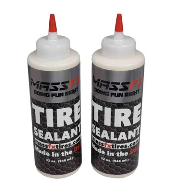 MASSFX Premium Flat Tire Sealant 32 oz - Prevents & Seals - Made in USA (2 pk) - Image 1 of 4