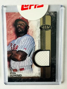 2016 Topps Tier One Ryan Howard Game Used Jersey Card SP #/299 Phillies Legend! - Picture 1 of 3