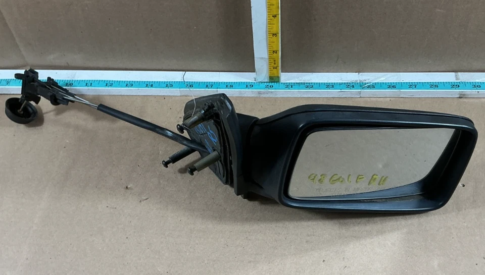 Espejo retrovisor lateral derecho pasajero Volkswagen Jetta Golf 1993-1999 fabricante de equipos originales Foto 1 de 4
