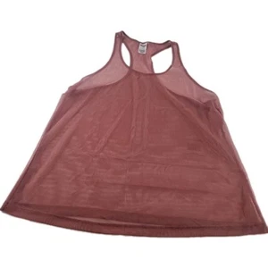 Victoria's Secret Camicia Donna Canotta Rosa Tessuto Elasticizzato Vedi Thro Taglia S/P - Foto 1 di 9