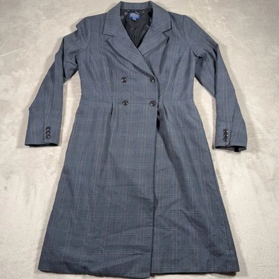 Pendleton Blazer Jacket Dress Gray Plaid Wool USA Made Business Women’s Sz 12 - Image 1 of 4