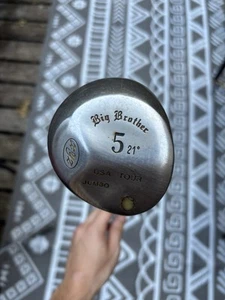 Big Brother USA Tour Jumbo 5 Wood 21 Deg XYZ Low Torque Regular Flex Vintage - Picture 1 of 4