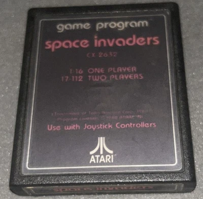 Space Invaders Atari 2600 ~ UNTESTED ~ J233 - Image 1 of 2