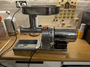 Picadora de carne eléctrica KITCHENER picadora y salchicha máquina comercial - Imagen 1 de 7