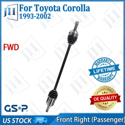 OE Front Right Passenger CV Axle Shaft For 1993-02 Toyota Corolla Celica L4 FWD - Image 1 of 4