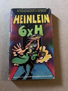6 X H by Robert Heinlein vintage 1971 Pyramid paperback CLASSIC SCI FI - Picture 1 of 3