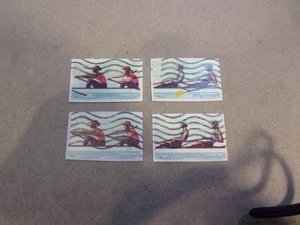 USA Used, 2022 Issue, Womens Rowing (Set of 4), Scott #5694-97 - Picture 1 of 1