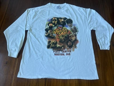 2001 Monster Jam DMX P Diddy Eve Fleet Center Boston Tour Long Sleeve T Shirt XL - Image 1 of 4
