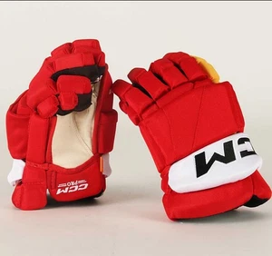 Calgary Flames Pro Stock/Return Hockey Handschuhe 13" - Bild 1 von 2