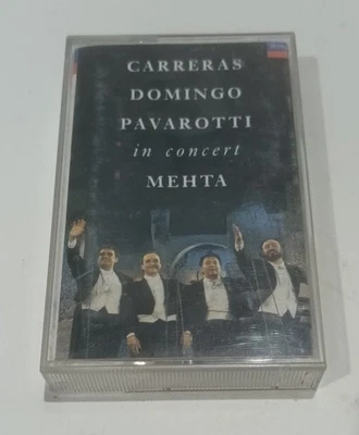 Carreras, Domingo, Pavarotti, die 3 Tenöre, " In Concert ", Tape / MC Cassette - Bild 1 von 4