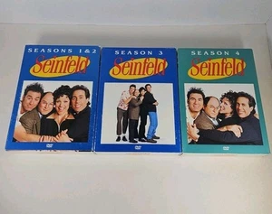 Seinfeld - Seasons One & Two, Three And 4 - DVD Sets - Foto 1 di 4
