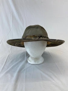 Camouflage XL Outdoor Boonie Hat Wide Brim Cap Mesh Breathable Fisherman Sun - Picture 1 of 10