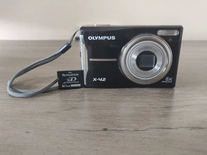 Olympus X-42 Digital Camera - 12.0MP/5X Zoom + Fujifilm Type M 1GB SD Card - Picture 1 of 6