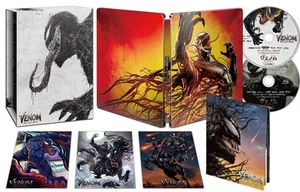 New Venom The Last Dance Premium Steelbook 4K UHD Blu-ray + Japan 63 - Picture 1 of 1