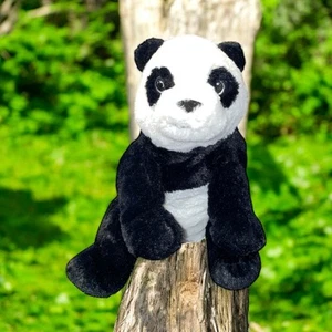 IKEA Kramig Panda Teddy Bear Stuffed Animal Plush White Nursery Shower Gift 14” - Picture 1 of 10