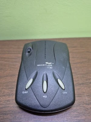 Whistler Radar Detector 1730 No CHARGER included Tested Working Preowned Read - Image 1 of 4