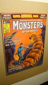 MONSTERS OF THE MOVIES SUPER ANNUAL 1 *SOLID COPY* SPOCK FAMOUS - Picture 1 of 2