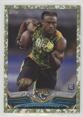 2013 Topps Military Border /399 Jonathan Cyprien #52 Rookie RC - Image 1 of 2