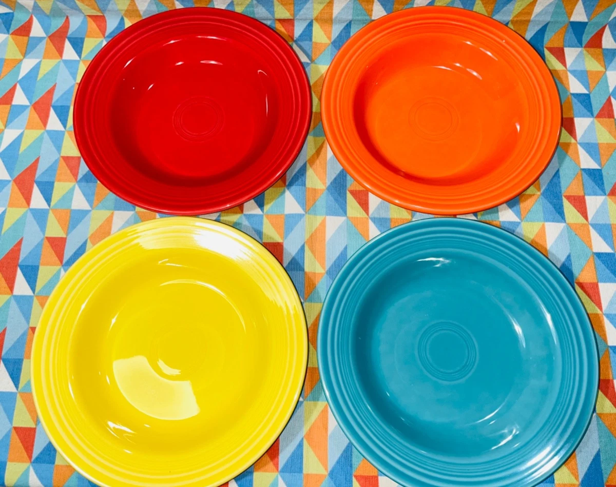 ヴィンテージ フィエスタ ブレッド&バター プレート セット6 ヴィンテージ フィエスタ ブレッド&バター プレート セット6