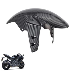 Guardabarros delantero guardabarros fibra de carbono para Yamaha YZF R1 2002-2008 - Imagen 1 de 14