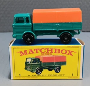 MATCHBOX 1 -75 MOKO LESNEY #1 MERCEDES BENZ TRUCK VNM IN ORIGINAL BOX - Picture 1 of 6