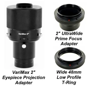 2" Pro-Series Telescope Camera Adapter Set for Nikon Z Z5, Z6, Z7, Z9, Z30, Z50 - Picture 1 of 7