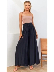 Women Wide Leg Pant - Picture 1 of 10