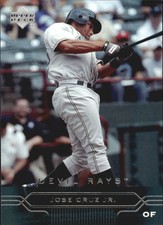 2005 Upper Deck Tampa Bays Devil Rays Baseball Card #193 Jose Cruz Jr.