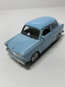 Welly Nex 43654 1/34 Scale Diecast Trabant 601 Blue VGC - Picture 1 of 12