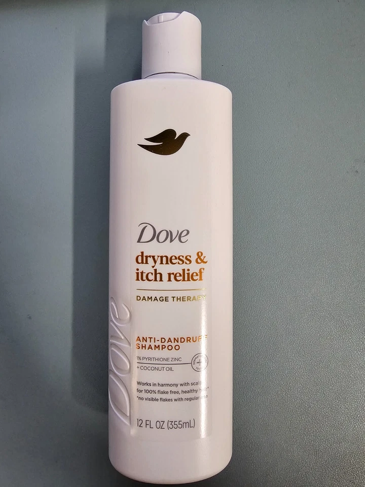 Dove DERMACARE Scalp Shampoo Dryness Itch Relief 12 Ounce