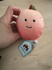 Jellycat Fabulous Peach Soft Plush New with Tags