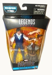 MARVEL LEGENDS BLACK PANTHER SERIES ULYSSES KLAUE FIGURE BUILD M'BAKU HASBRO - Picture 1 of 2