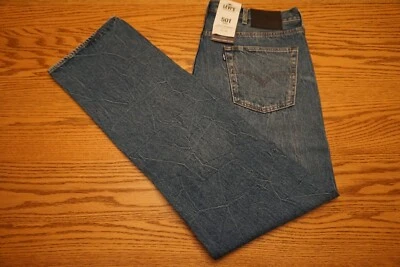 NWT MEN'S LEVI JEANS 501 1980s Size 38 x 34 Selvedge Made & Crafted $228 - Image 1 of 2