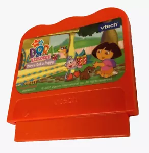 VTech V.Smile SmartBook DORA The EXPLORER Dora's Got A Puppy-Cartridge Only - Picture 1 of 2