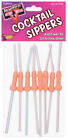 FORUM NOVELTIES COCKTAIL SIPPERS PENIS STRAWS