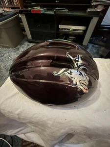 Bell Rad Rider Mountainbike Helm Medium Large Lila Joker Logo 1995 Vintage - Bild 1 von 8