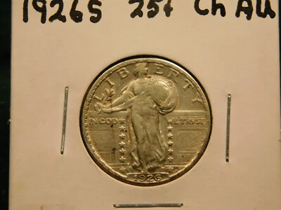 1926 S      Standing Liberty Quarter Item # 9773 - Image 1 of 2
