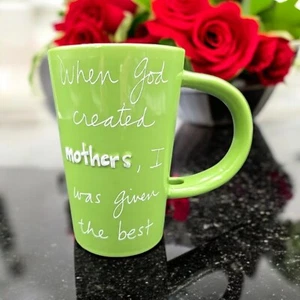 Mother's Day Gift Sandra Magsaman Studio Green Coffee Cup Mug 16 oz. - Picture 1 of 5