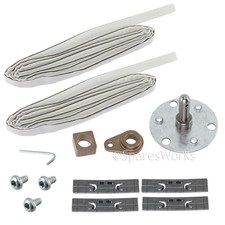 Genuine Hotpoint Indesit Creda Tumble Dryer Drum Bearing Shaft Repair Kit 