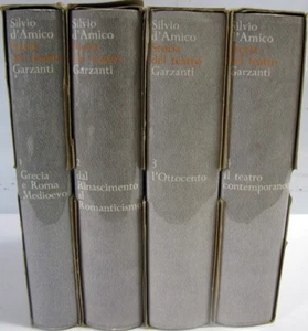 STORIA DEL TEATRO DRAMMATICO SILVIO D'AMICO 1970 GARZANTI 4 VOLUMI (XA786) - Bild 1 von 2