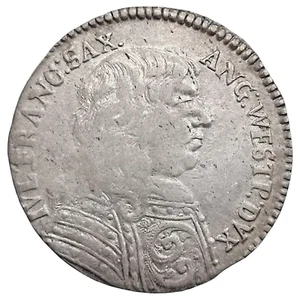 GERMANY SAXE - LAVENBEURG 1678 2/3 THALER SILVER - 231218 0228 - Picture 1 of 2